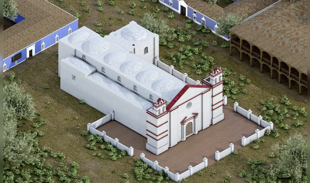 Se reconstruyeron arquitecturas de más de 400 años de antigüedad. Foto: difusión. Se reconstruyeron arquitecturas de más de 400 años de antigüedad. Foto: difusión.