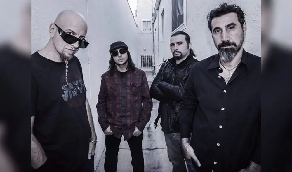 System of a Down es una banda de rock estadounidense de ascendencia armenia, formada en 1994. (Foto: Todorock.com)