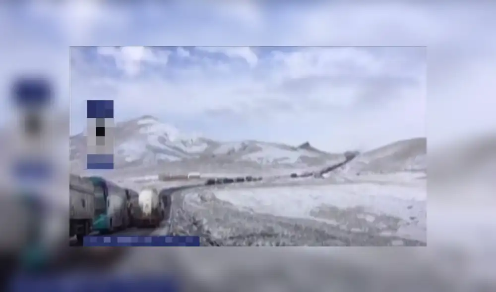 Intensas nevadas restringen paso vehicular en Apurímac, Arequipa y Puno [VIDEO]
