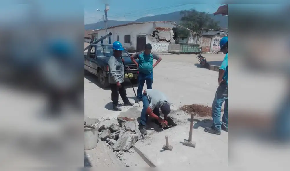 Lambayeque: verifican que no existe filtración de agua en red principal en Oyotun Lambayeque: verifican que no existe filtración de agua en red principal en Oyotun