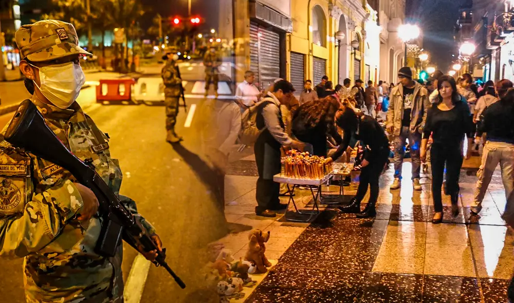 Toque de queda fue un mero anuncia y tiene efectos juridicamente. Foto: composición Fabrizio Oviedo/La República Toque de queda fue un mero anuncia y tiene efectos juridicamente. Foto: composición Fabrizio Oviedo/La República