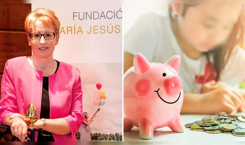 Hay Festivalito. La asesora financiera española, María Jesús Soto, dictó una charla dirigida a niño. Foto: Composición Hay Festival - Abaco