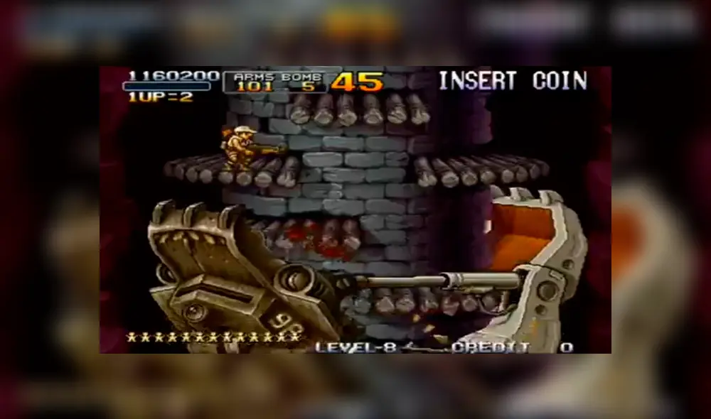 Desliza para conocer los detalles de este truco de Metal Slug. Foto: Captura.