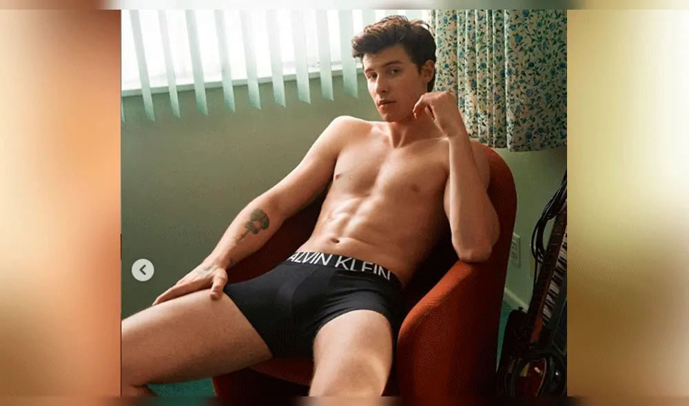 Shawn Mendes remece Instagram al publicar su primera foto en cazoncillos