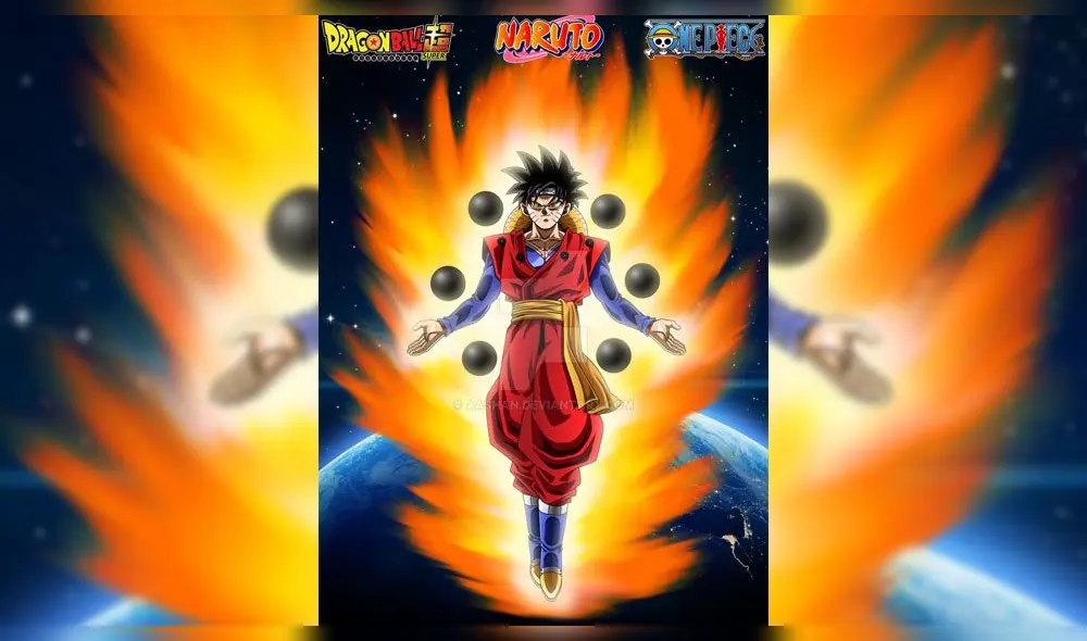Dragon Ball Super: conoce la poderosa fusión entre Gokú, Naruto y Luffy [VIDEO]