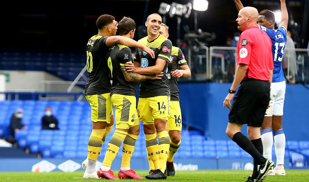 Southampton igualó 1-1 con Everton la fecha pasada. Foto: @SouthamptonFC Southampton igualó 1-1 con Everton la fecha pasada. Foto: @SouthamptonFC