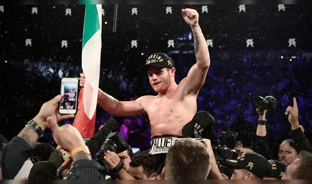 El provocador gesto de Canelo Álvarez tras derrotar a Gennady Golovkin [FOTO]