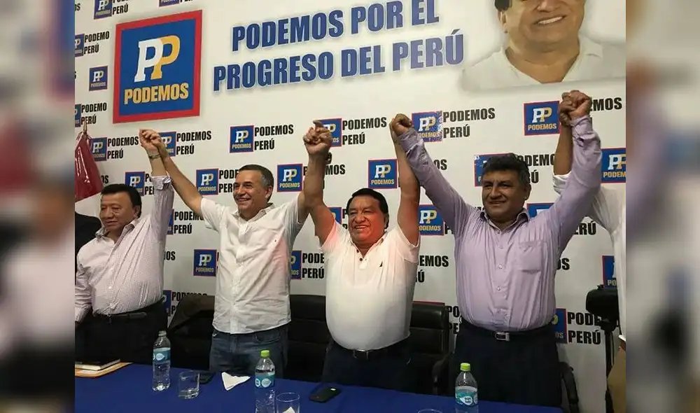 Denuncian irregularidades en inscripción de Podemos Perú Denuncian irregularidades en inscripción de Podemos Perú