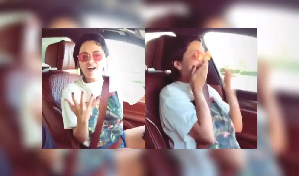 Selena Gomez casi provoca terrible accidente por distracción en Instagram [VIDEO]