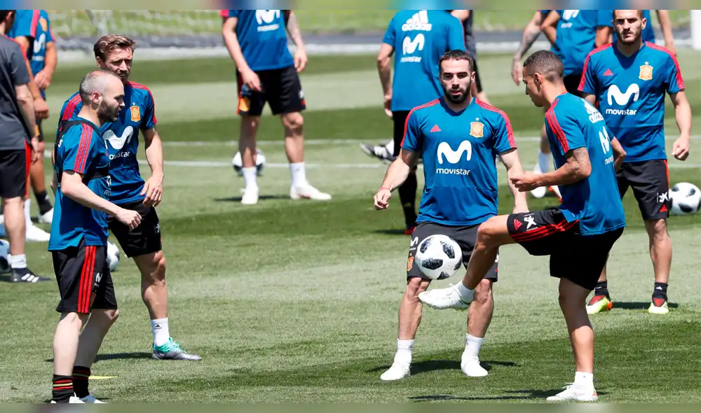 Dani Carvajal volvió a los entrenamientos para Rusia 2018 [VIDEO]