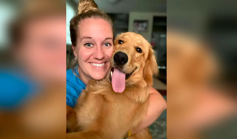 Desliza las imágenes para ver los creativos diseños que creó una joven cuando su perro llevó un cono isabelino en el cuello. Foto: Facebook