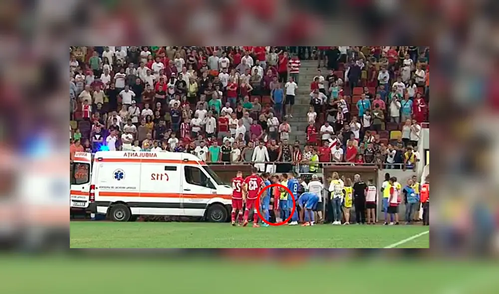 Rumania: entrenador del Dinamo de Bucarest sufre un infarto durante partido oficial Rumania: entrenador del Dinamo de Bucarest sufre un infarto durante partido oficial