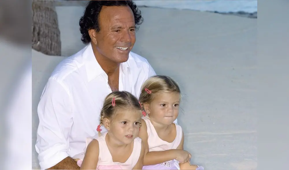 Los 9 herederos del cantante español Julio Iglesias y la diferencia de edad entre ellos