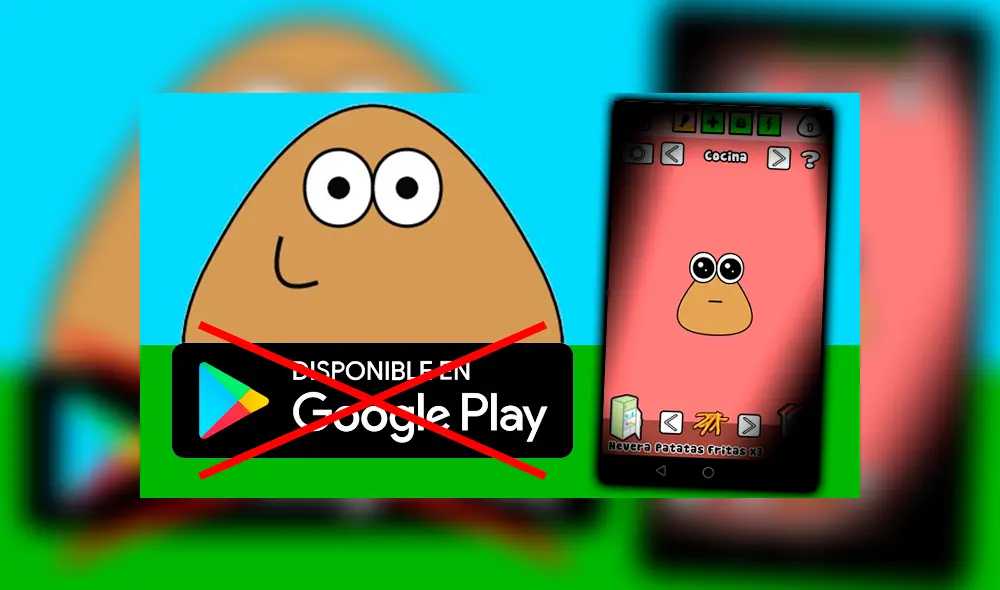 El fin de una era. 'Pou', la mascota virtual para Android ha sido eliminado de Google Play.