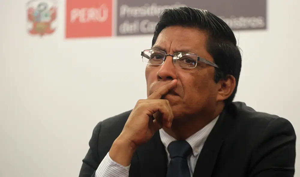 Vicente Zeballos es ministro de Justicia desde julio de 2018. Foto: La República. Vicente Zeballos es ministro de Justicia desde julio de 2018. Foto: La República.