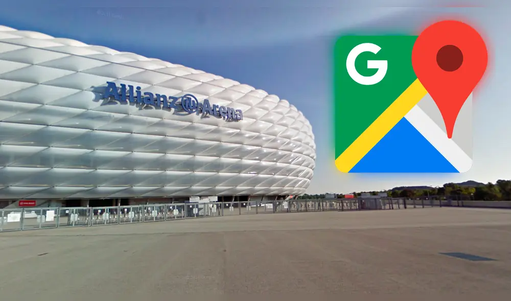 Google Maps: Conoce el estadio dónde el Bayern Munich juega de local 