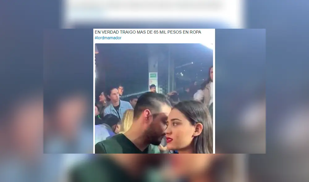 El hombre aseguró que su ropa "vale más que una vida" y los usuarios aprovecharon para burlarse de él. Foto: captura El hombre aseguró que su ropa "vale más que una vida" y los usuarios aprovecharon para burlarse de él. Foto: captura