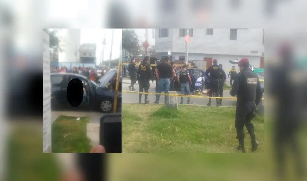 Los Olivos: persecución y balacera dejó dos muertos y un herido en Panamericana Norte [VIDEO] 