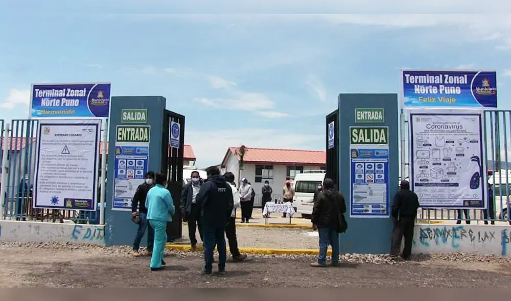 Terminal volvió a entrar en funcionamiento desde el último lunes. Foto: Municipalidad Provincial de Puno.