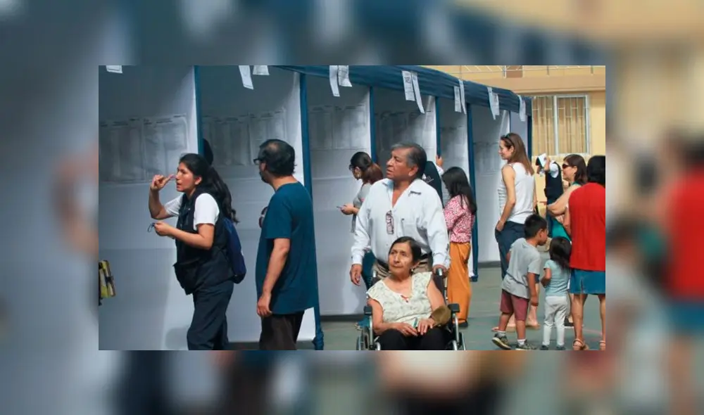 Personas con discapacidad participaron en Elecciones Congresales 2020. Créditos: Virgilio Grajeda / La República.