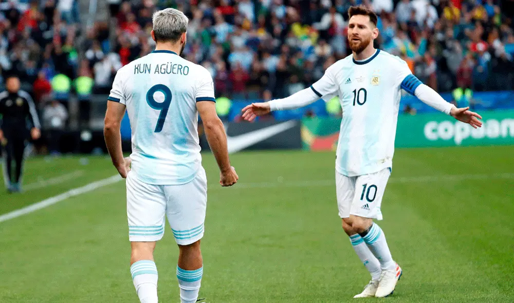 Sergio Agüero aprovechó un gran pase de Messi para anotar el 1-0 en el Argentina vs. Chile. | Foto: EFE Sergio Agüero aprovechó un gran pase de Messi para anotar el 1-0 en el Argentina vs. Chile. | Foto: EFE