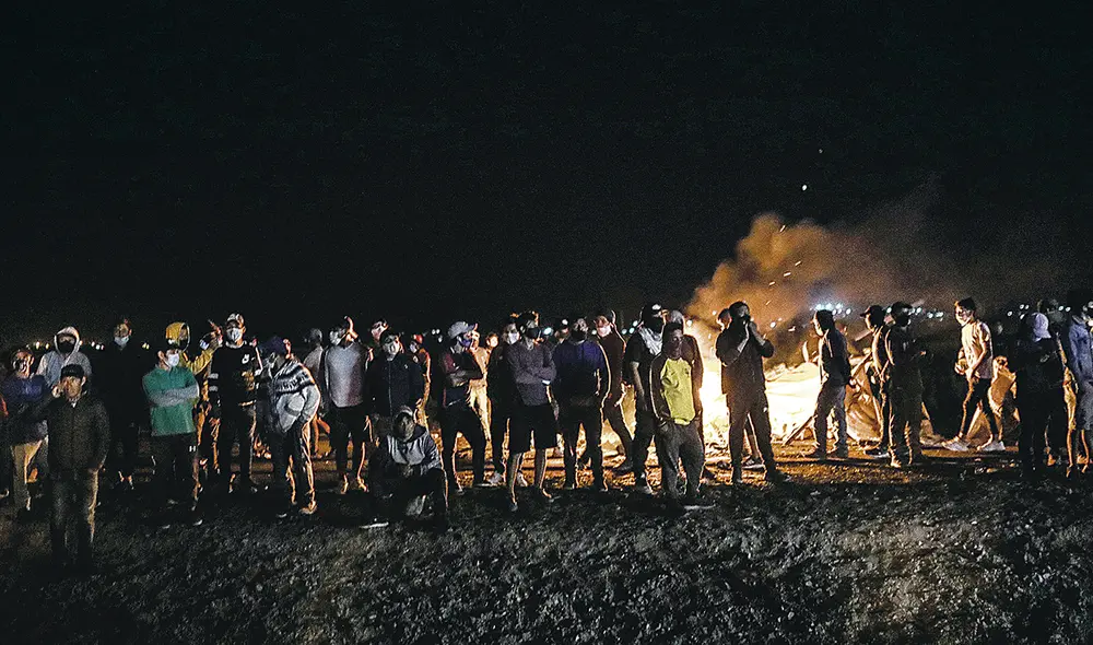 Conflicto en Ica Foto: Aldair Mejía