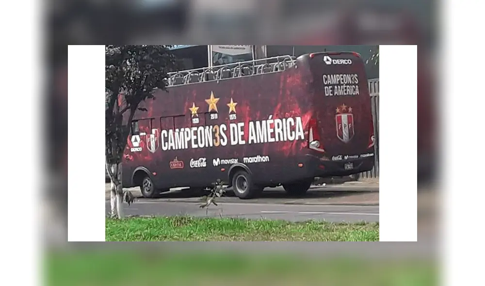 Este es el supuesto bus que la selección alistó para celebrar si salía campeón de la Copa América [FOTOS]