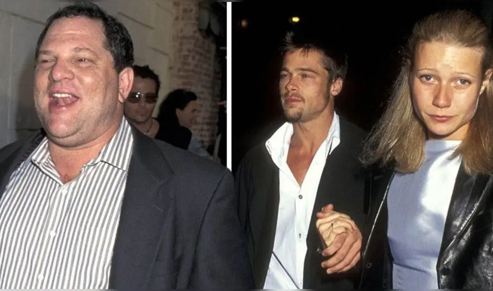 Brad Pitt y el momento en que salvó a Gwyneth Paltrow de acoso de Harvey Weinstein