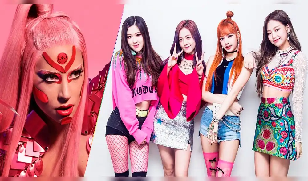 "Blackpink junto a Lady Gaga", fue un rumor que circuló en Internet los últimos días.