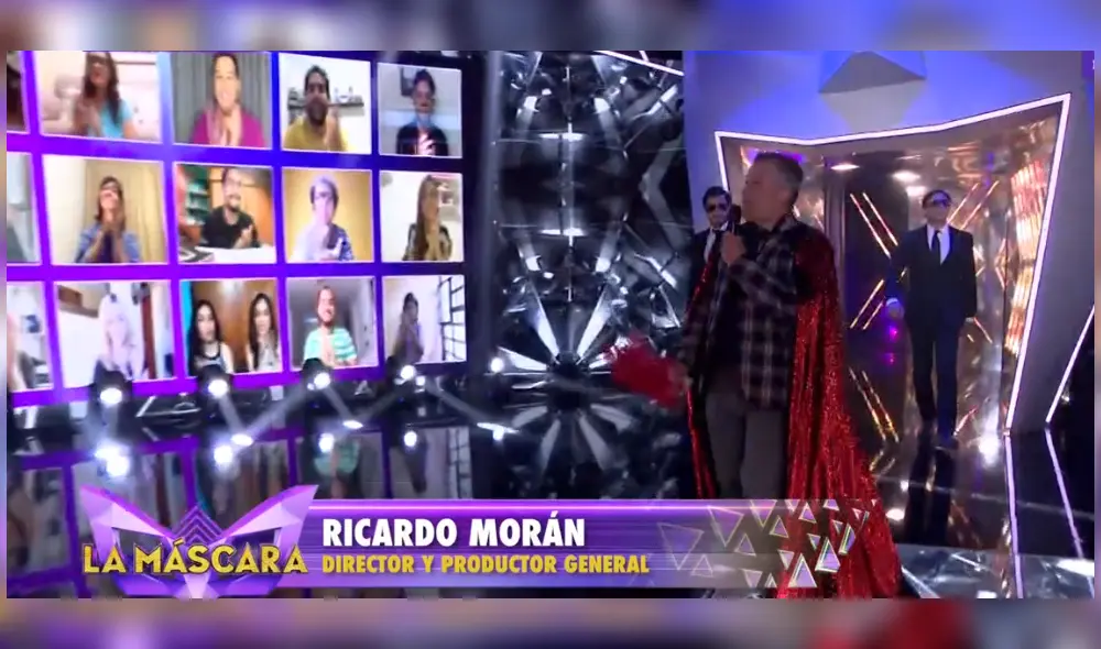 Mathías Brivio fue recibido por el público virtual en la nueva emisión de La Máscara. (Foto: Captura Latina) Mathías Brivio fue recibido por el público virtual en la nueva emisión de La Máscara. (Foto: Captura Latina)