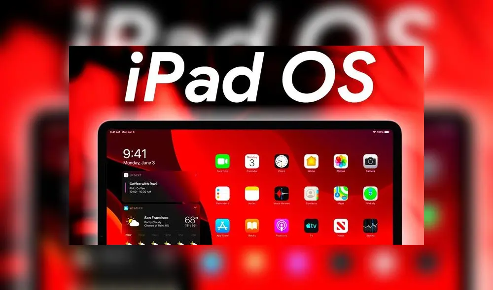 Los usuarios también ya pueden probar el sistema operativo iPad OS para las tablets de Apple. Los usuarios también ya pueden probar el sistema operativo iPad OS para las tablets de Apple.