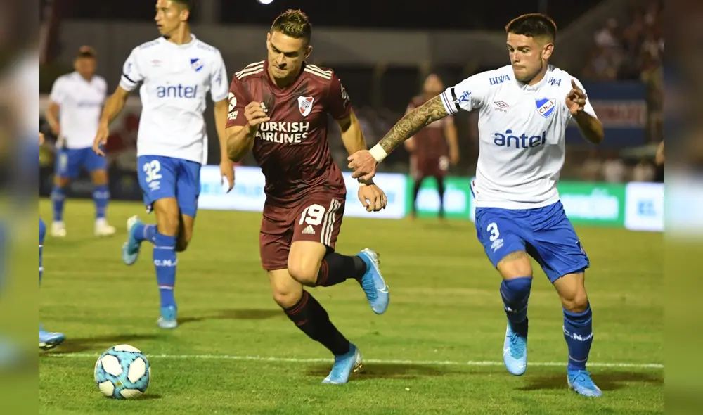 River Plate y Nacional empataron 4-4, pero el Bolso se impuso 4-3 en penales. Foto: Twitter River Plate.