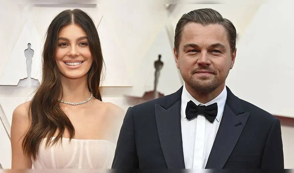 La pareja, que se lleva 23 años de diferencia, se lució en primera fila de la ceremonia de premiación. (Foto: Composición/AFP)