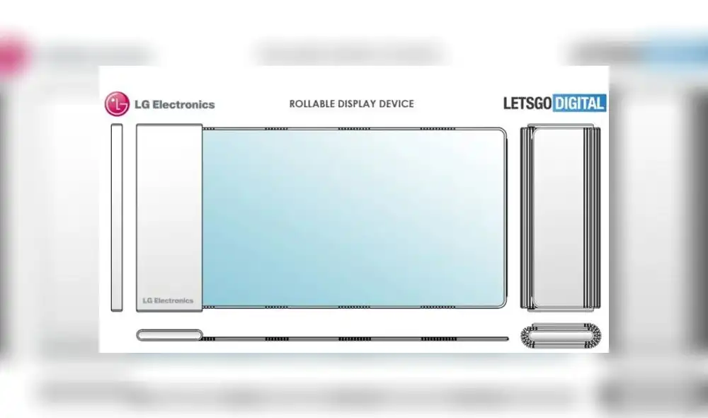 LG trabaja en un nuevo smartphone enrollable.