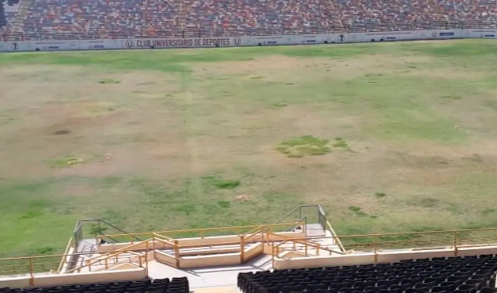 Así luce el Estadio Monumental de Ate tras paralización de la Liga 1 a causa del coronavirus. (FOTO: Líbero).