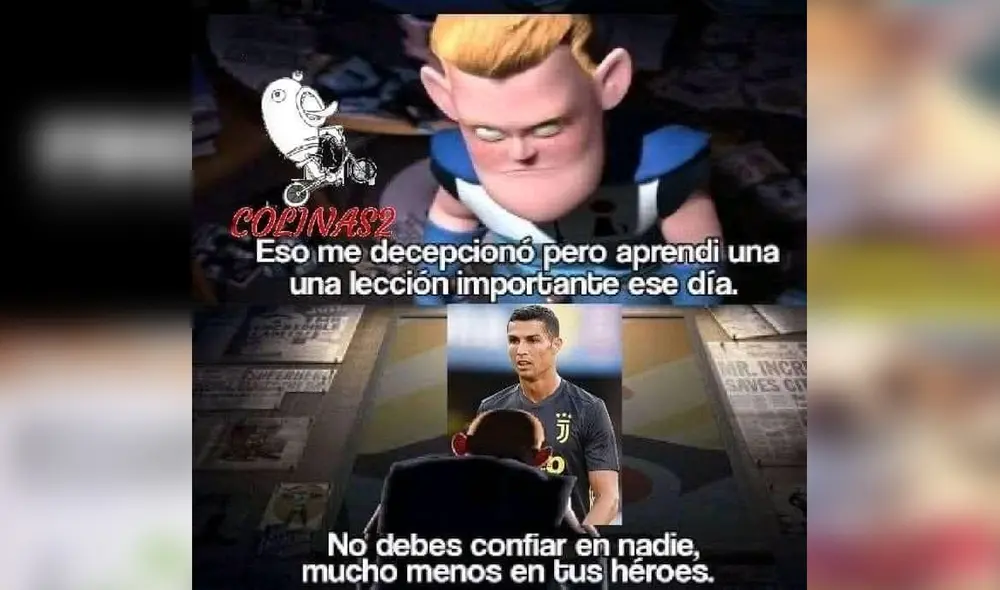 Desliza para ver los mejores memes de Cristiano Ronaldo en Free Fire. Foto: captura de Facebook Desliza para ver los mejores memes de Cristiano Ronaldo en Free Fire. Foto: captura de Facebook