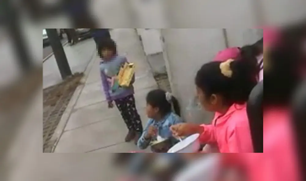 Niñas estaban expuestas a peligros, mientras mujer solo esperaba que le llevan las ganancias.