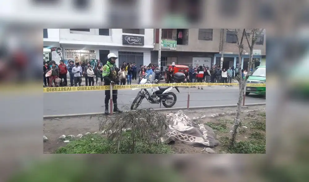 Testigos contaron que el crimen se produjo luego de pelea verbal entre víctima y su amigo. (Foto: Difusión)