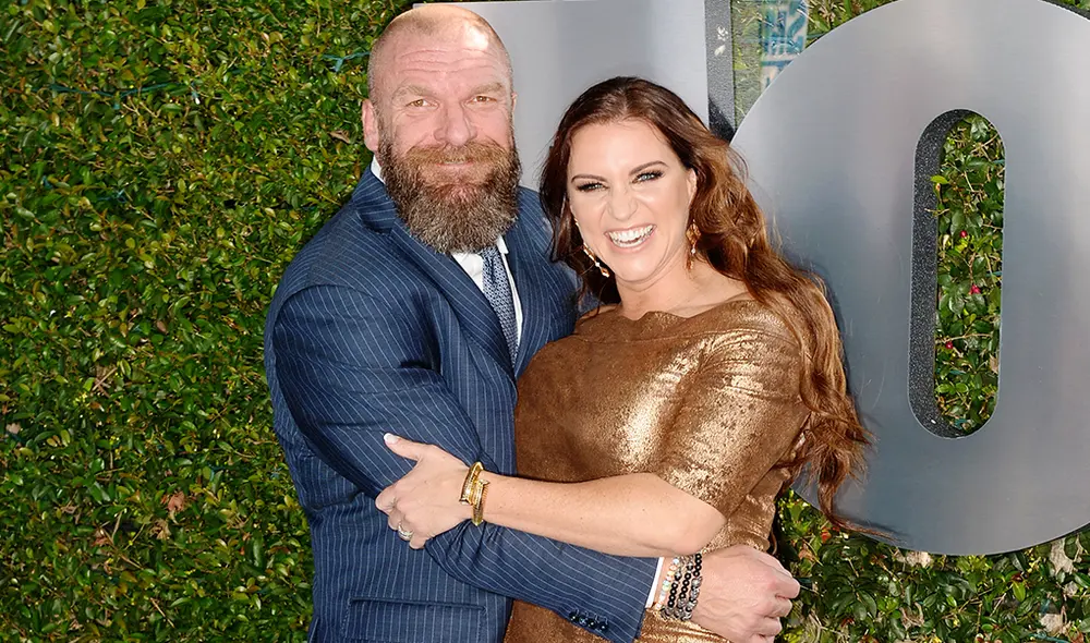 Triple H y Stephanie McMahon.