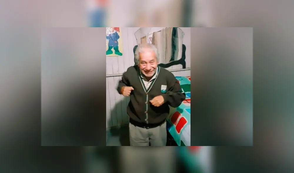Desliza las imágenes para ver la divertida coreografía que hizo un anciano junto a su querida mascota. Foto: elabuemax/TikTok Desliza las imágenes para ver la divertida coreografía que hizo un anciano junto a su querida mascota. Foto: elabuemax/TikTok