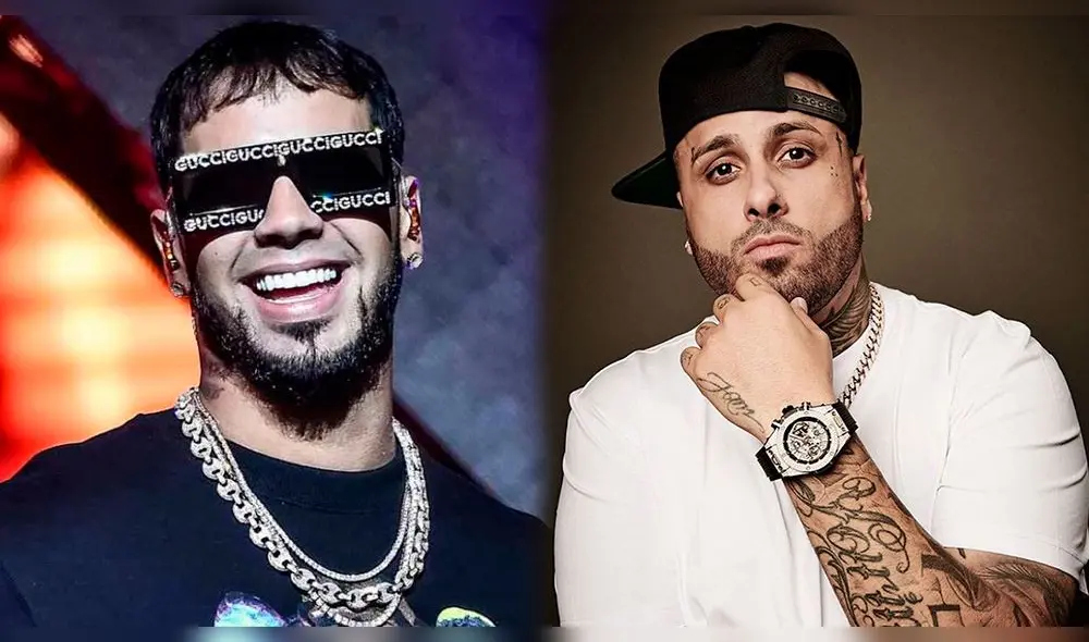 Anuel AA y Nicky Jam colaboran en nueva canción "Whine Up"