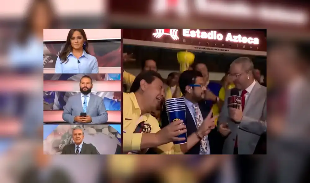 Periodista deportivo es víctima de agresión durante transmisión en vivo [VIDEO]