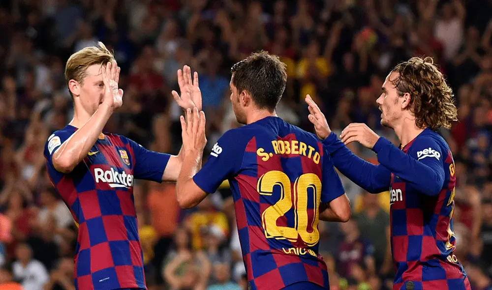 Sigue aquí EN VIVO y EN DIRECTO el Barcelona vs. Valencia por la jornada 4 de la Liga Santander 2019-2020. | Foto: AFP
