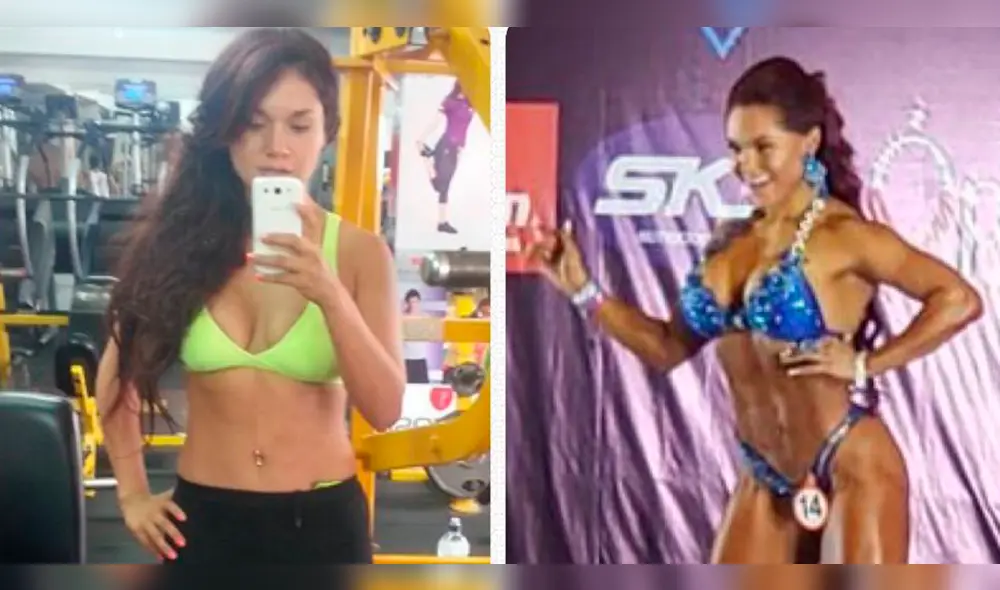 Génesis Tapia luce cuerpo irreconocible tras dedicarse al fisicoculturismo [FOTOS]