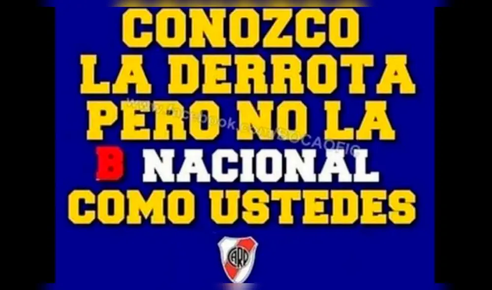 Facebook: estos son los mejores memes que dejó el Boca Juniors vs River Plate