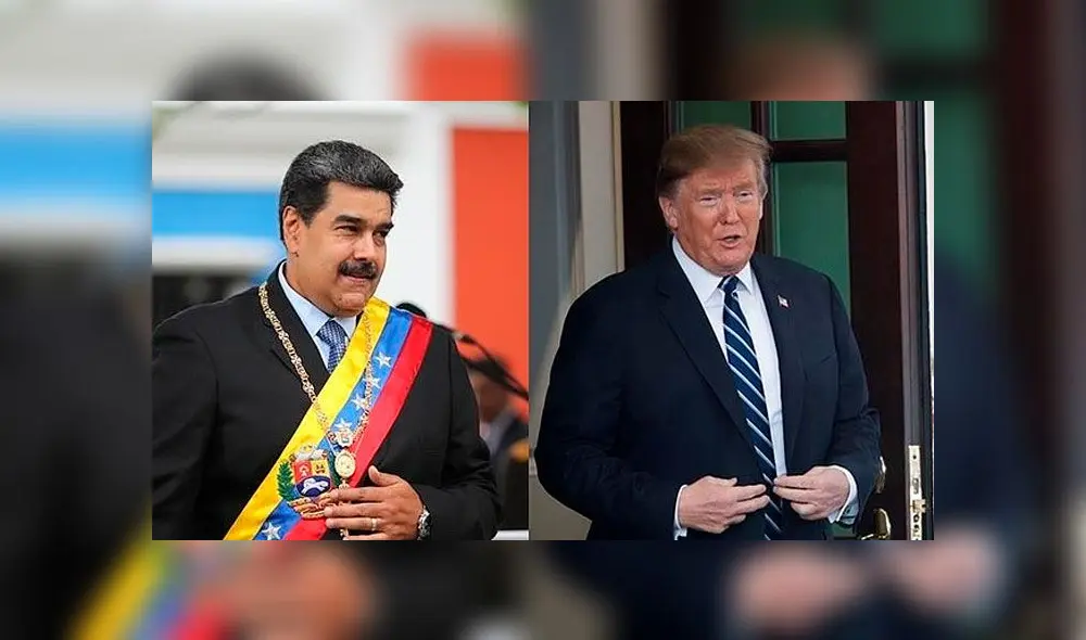 Nicolás Maduro y Donald Trump. Foto: difusión. Nicolás Maduro y Donald Trump. Foto: difusión.