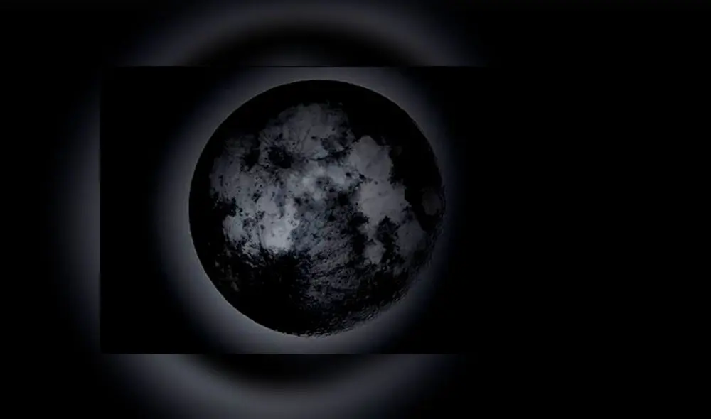 Luna negra. Foto: difusión. Luna negra. Foto: difusión.