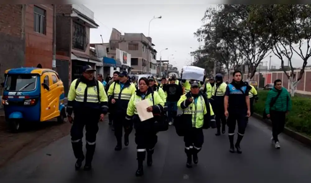 SJM: serenos denuncian falta de pagos de cuatro meses de trabajo [VIDEO]