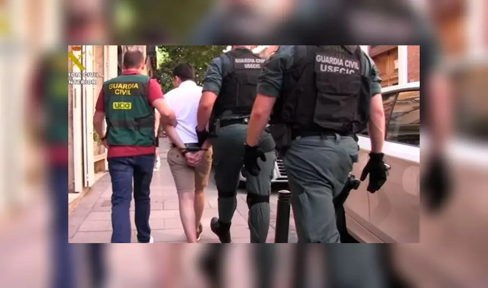 E hombre, de inciales J.A.F, tenía dos años cometiendo estafas. Foto: Guardia Civil de España.