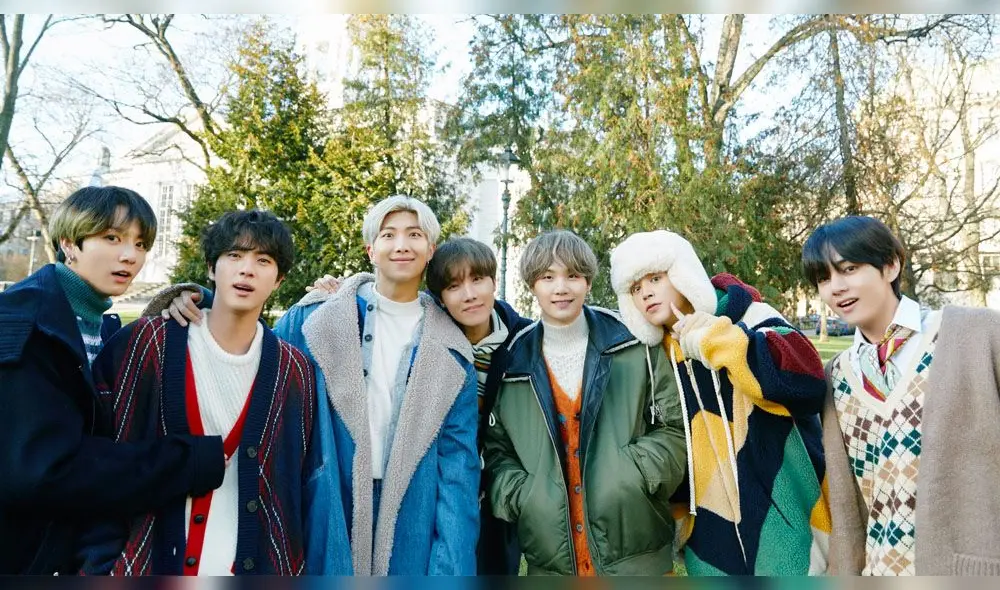 Desliza para ver más fotos de BTS.